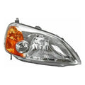 Optico Del Der Honda Civic 1.7l L4 2001
