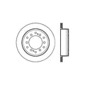 Disc Freno Tras Izq Ranurad Perforad Toyota 4runner 2.7 2010