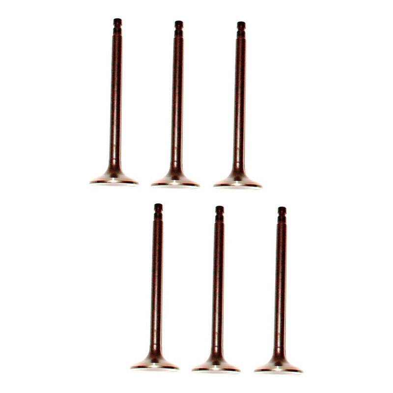 Set 6 Valvulas Escape Para Nissan Terrano 3.0l Vg30e V6 1995