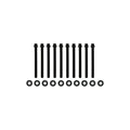 Set Tornillos De Culata Bmw 540i 4.4l V8 97-03