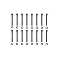 Pernos De Culata Compatible Mitsubishi Montero 3.8l V6 03-05