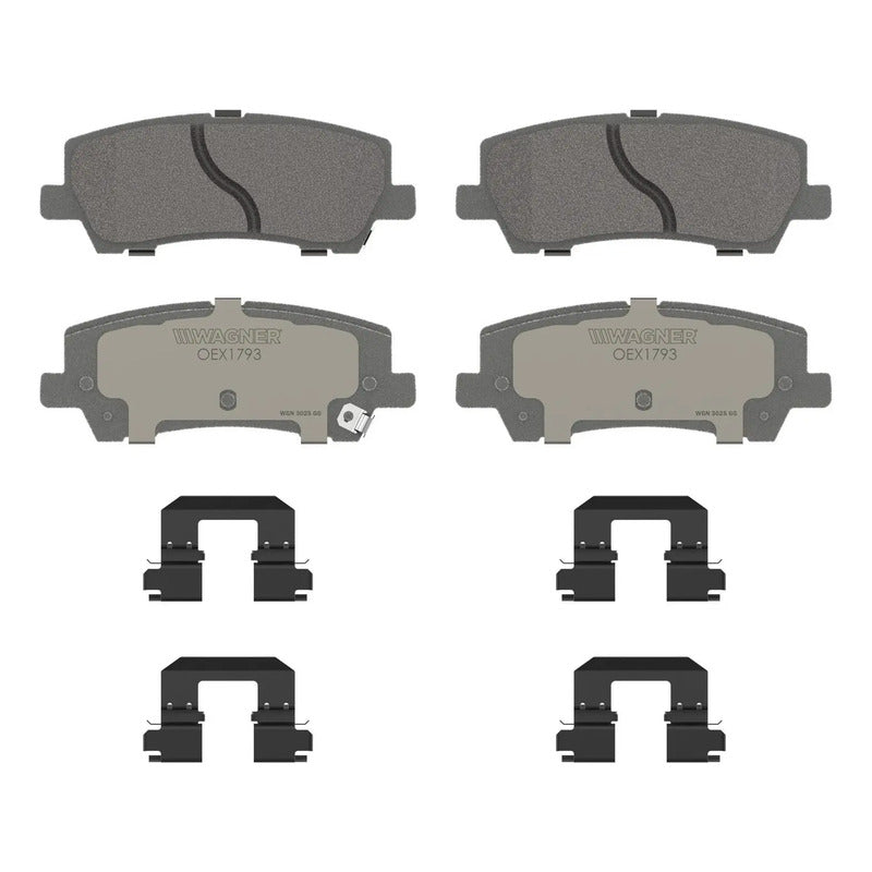 Pastilla Freno Tras Compatible Ford Mustang 2.3l L4 15-23