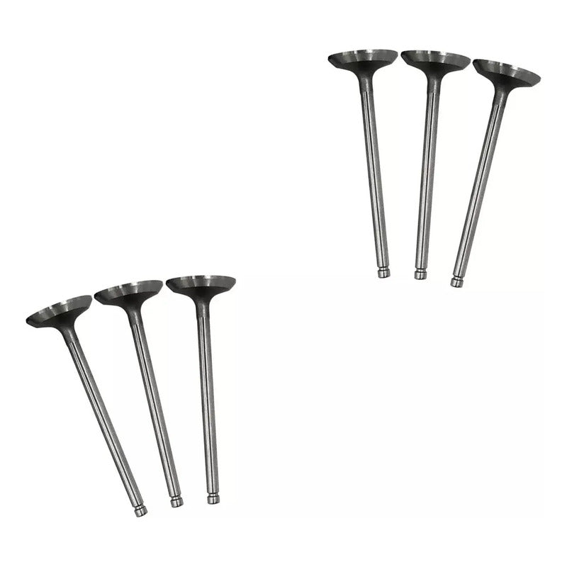 Set 6 Valvulas Escape Mitsubishi Montero 3.8 6g75 V6