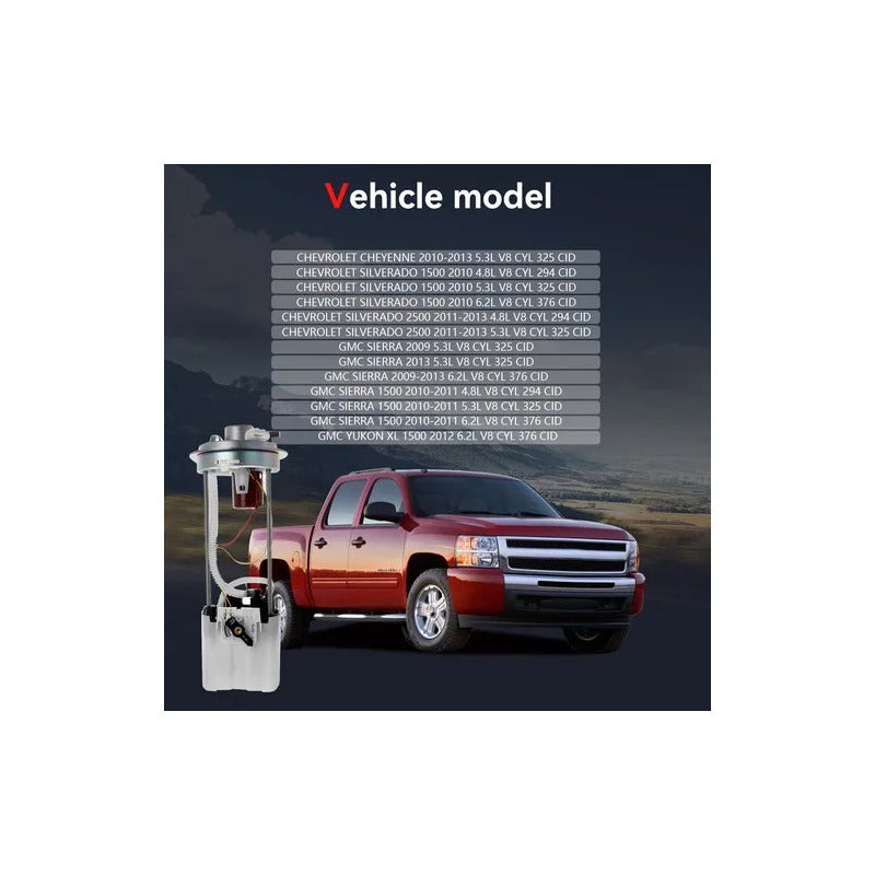 Bomba Combustible Chevrolet Silverado 1500 2010-2013 4.8l